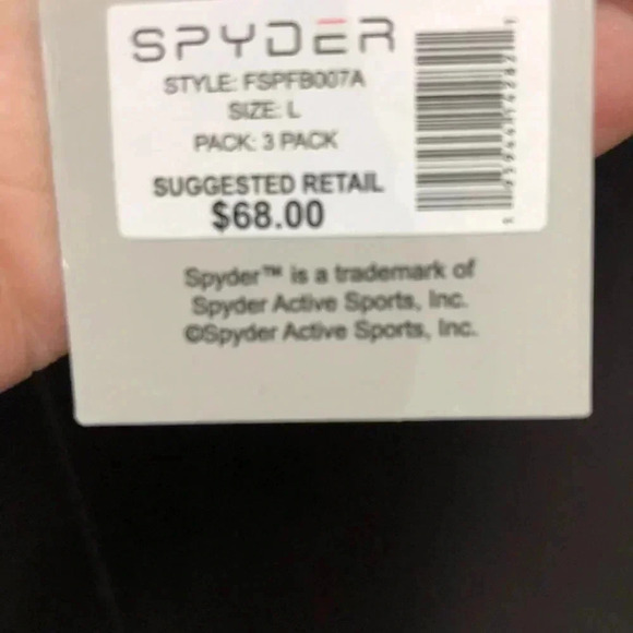 Spyder Wire Free lightly padded,adjustable thin straps, patterns 3 pack - Picture 10 of 10
